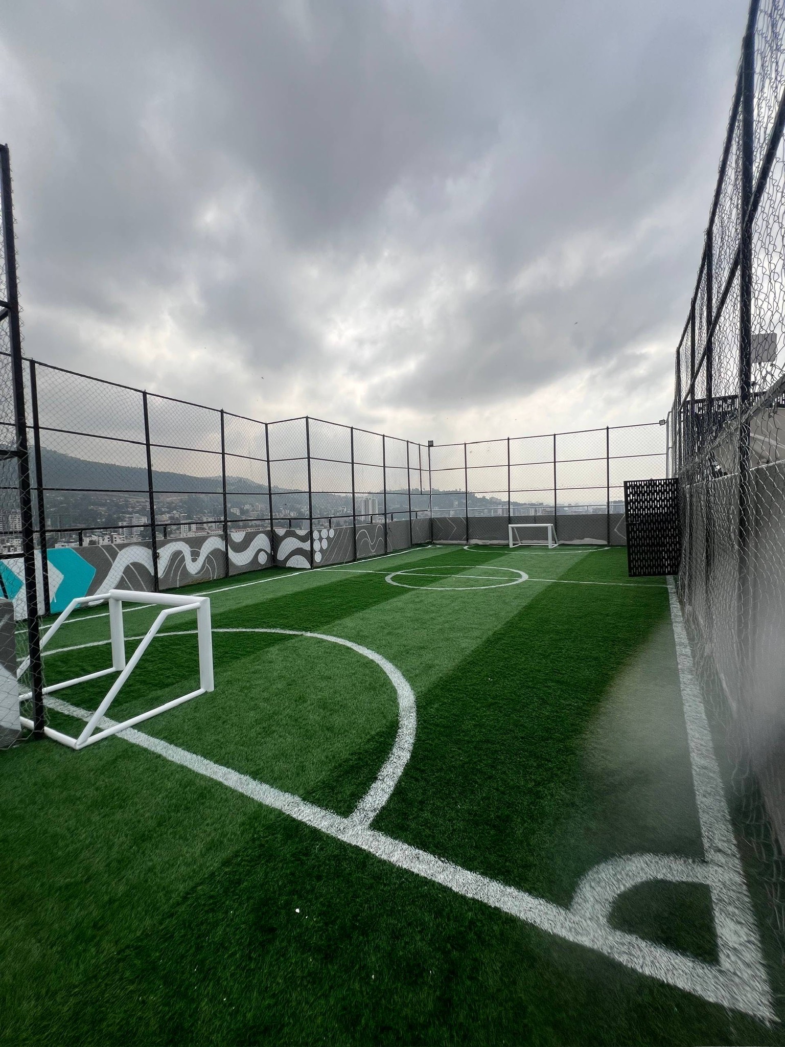 Fitness Trail And Soccer Court -