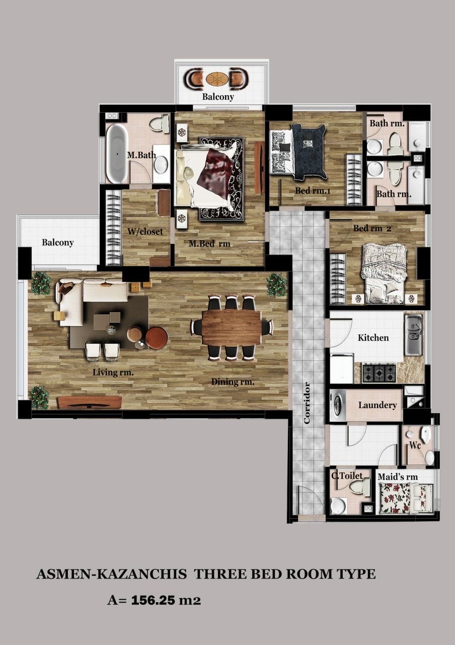 Bed Rooms -