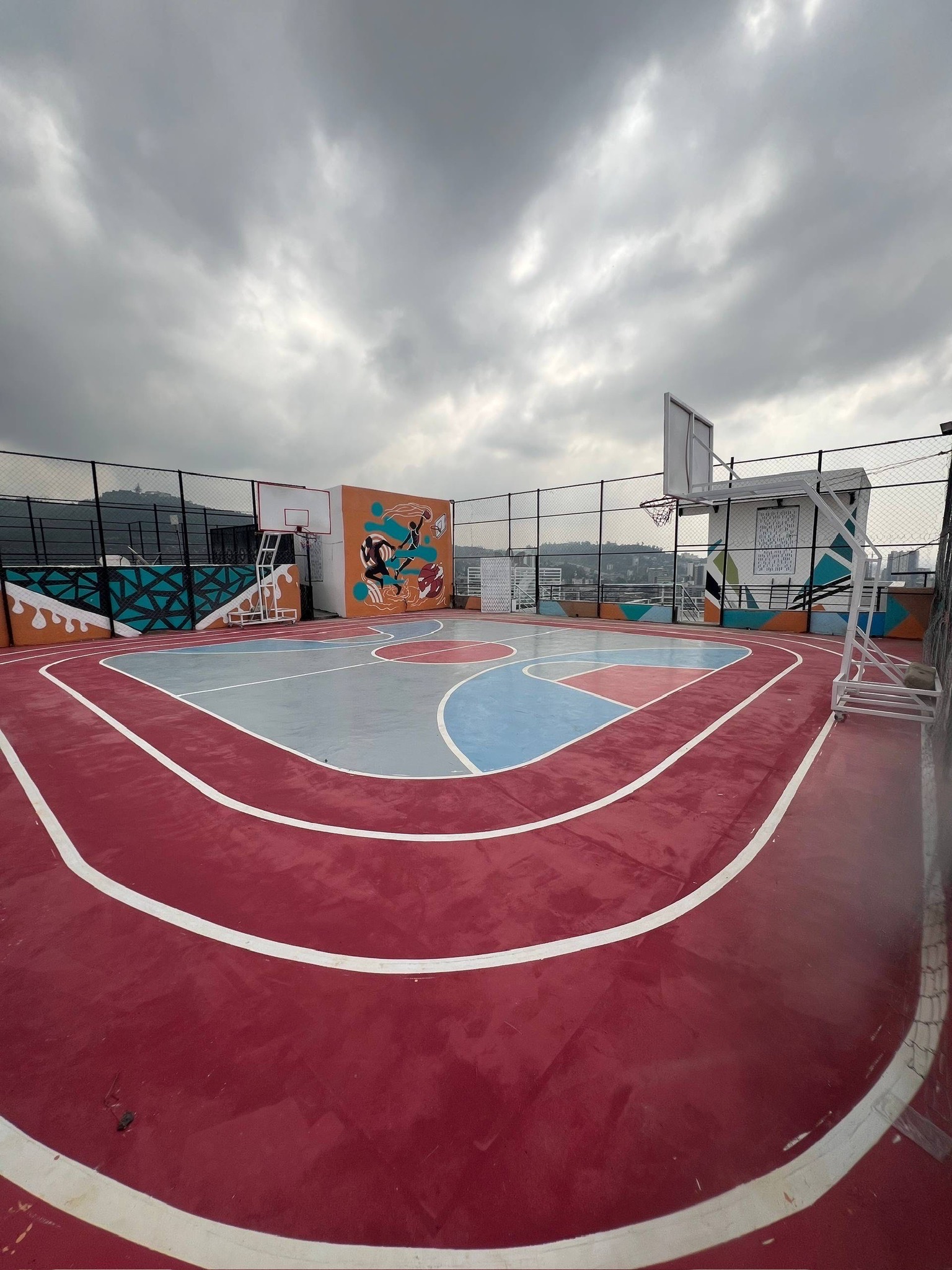 Fitness Trail And Soccer Court -