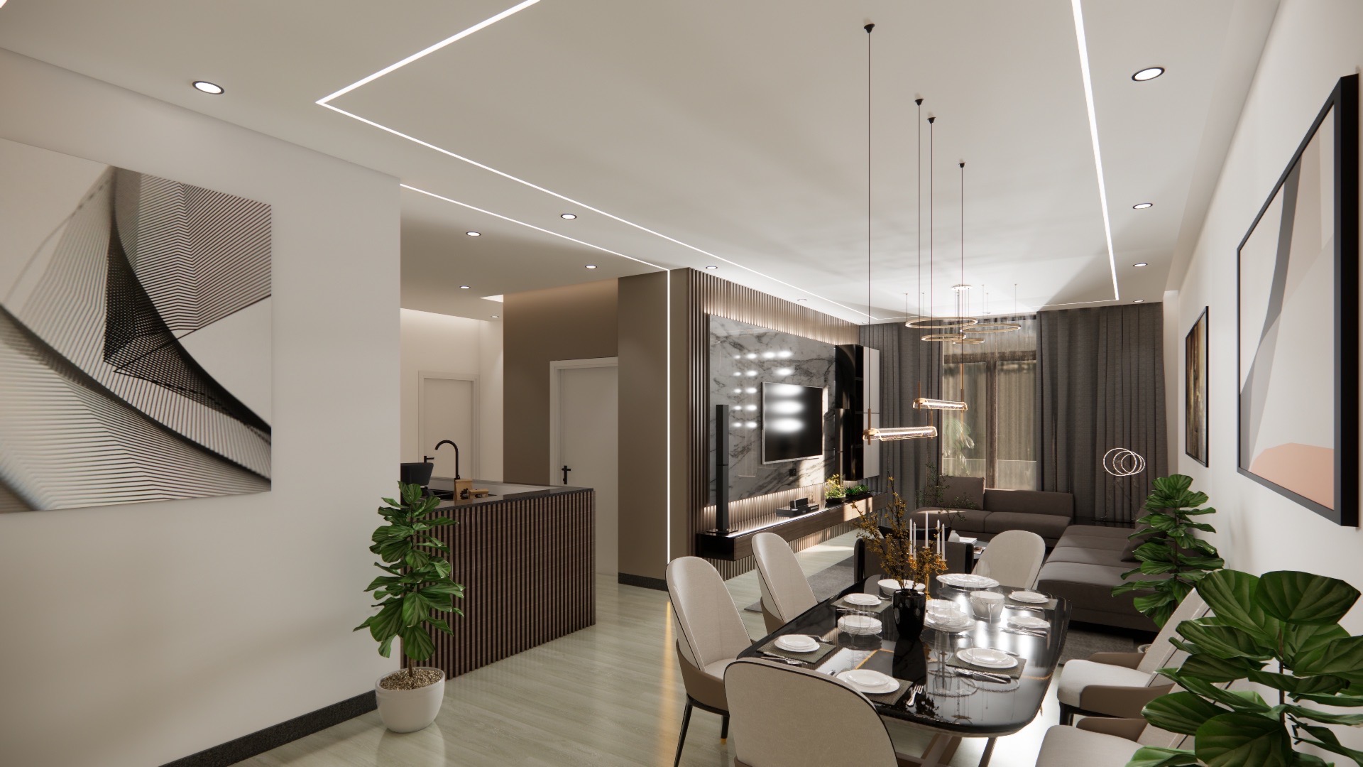 Living Rooms -