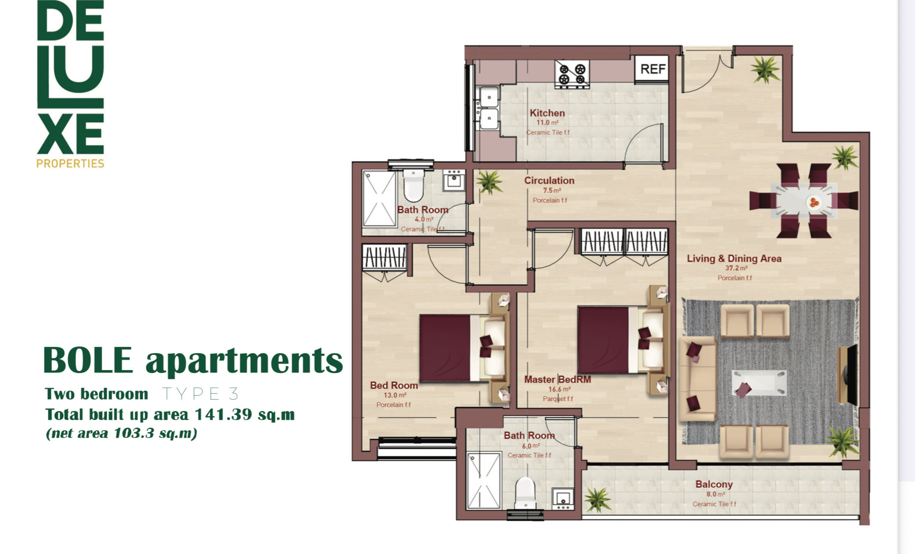 Bed Rooms -