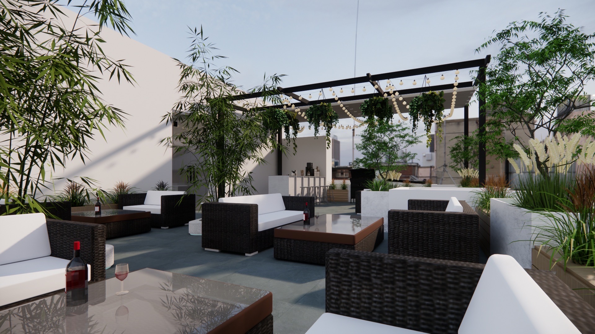 Outdoor Lounge Area -